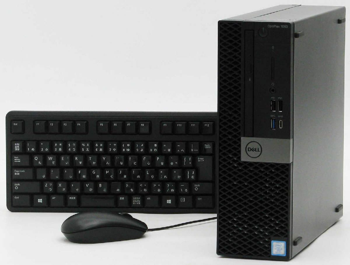 Optiplex 7060-8500SF Core i5 ��8���� SSD+HDD Windows 11 ���� �f�X�N�g�b�v �p�\�R��
