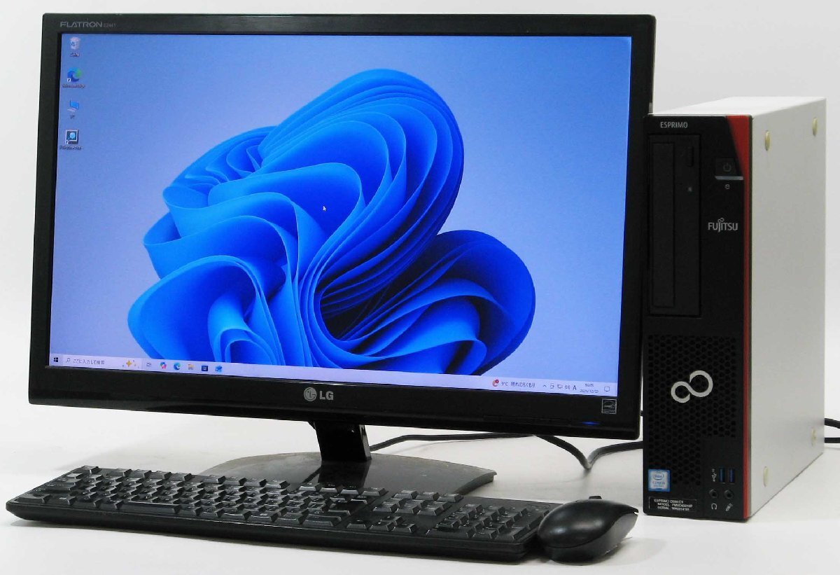 ESPRIMO D588/BX FMVD4300CP Core i7 ��9���� 24�t���Z�b�g Windows 11 ���� �f�X�N�g�b�v
