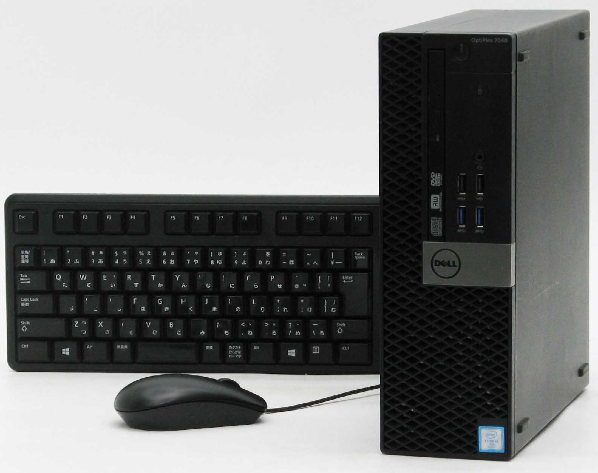 Optiplex 7040-6600SF Core i5 ��6���� SSD Windows 10 ���� �f�X�N�g�b�v �p�\�R��