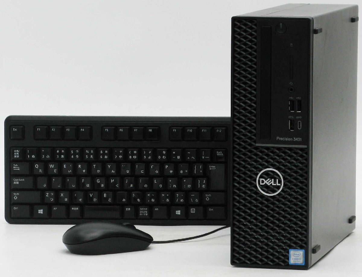 Precision 3431-9700SF Core i7 ��9���� SSD  Windows11 ���� �f�X�N�g�b�v �p�\�R��