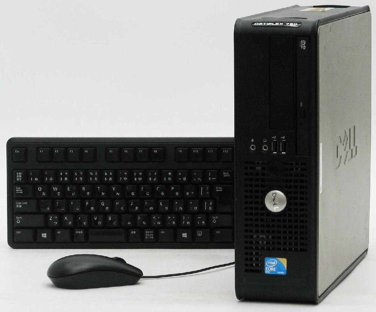 Optiplex 780-E8300SF Core2Duo Windows XP 中古 デスクトップ パソコン