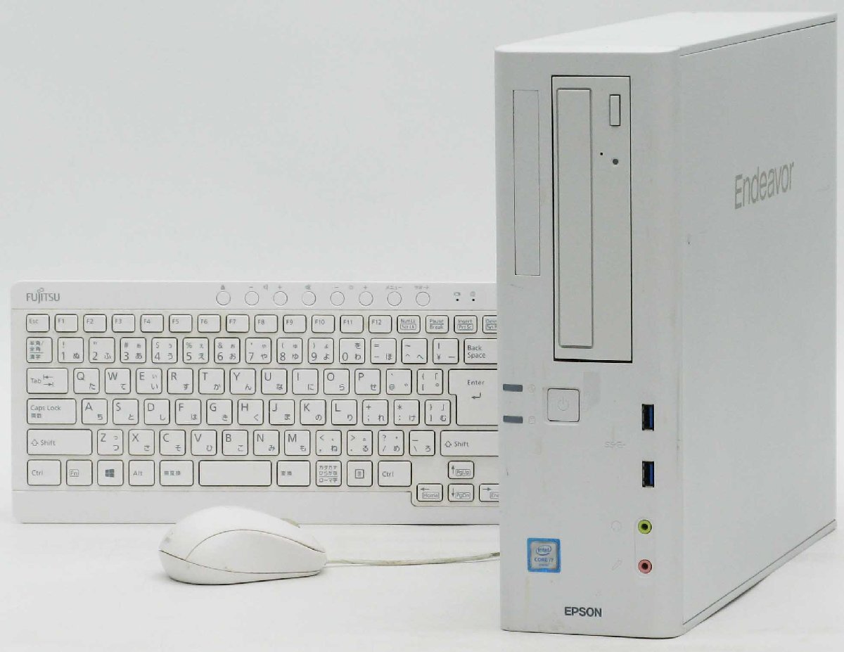 Endeavor AT993E Core i7 第6世代 SSD+HDD Windows 10 中古 デスクトップ パソコン