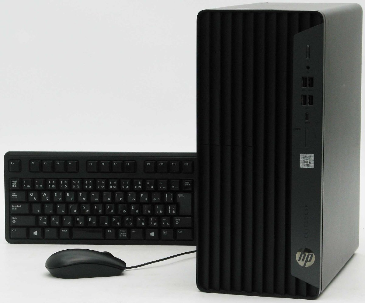EliteDesk 800 G6 TWR-10700 Corei7 10���� GTX1060 Windows 11 ���� �Q�[�~���O�f�X�N�g�b�v