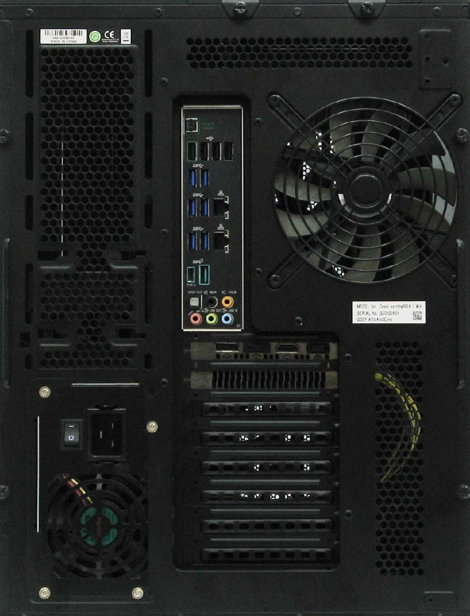 DeepLearning BOX�UWin Corei9 SSD+HDD GTX1080Ti Windows 11 ���� ���[�N�X�e�[�V����