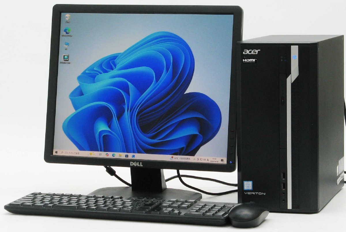 Veriton VES2710G-F34FL6 Core i3 ��7����  20�t���Z�b�g Windows 11 ���� �f�X�N�g�b�v