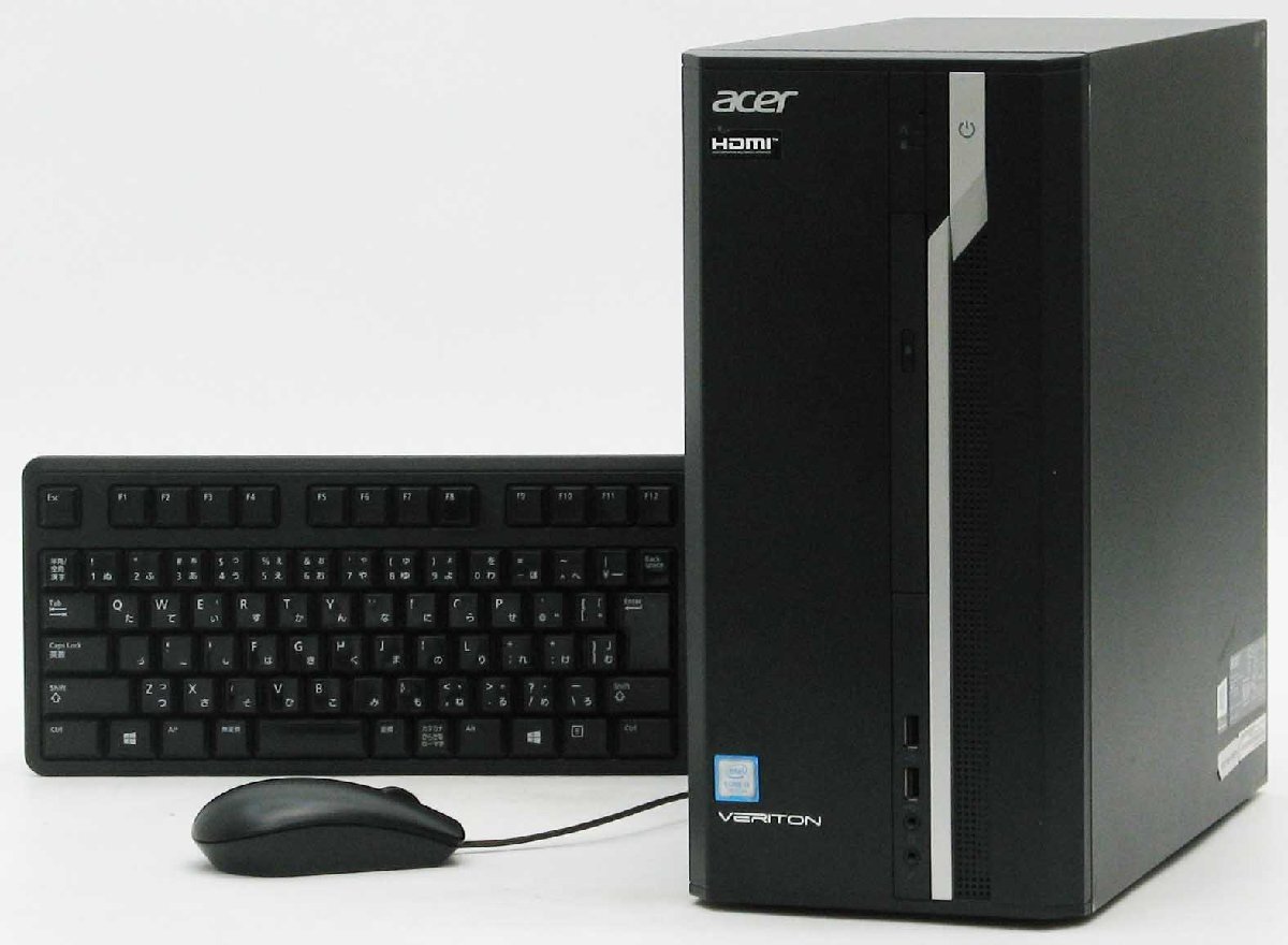 Acer Veriton VES2710G-F34FL6 SSD Corei3 ��7����  Windows 11 ���� �f�X�N�g�b�v �p�\�R��