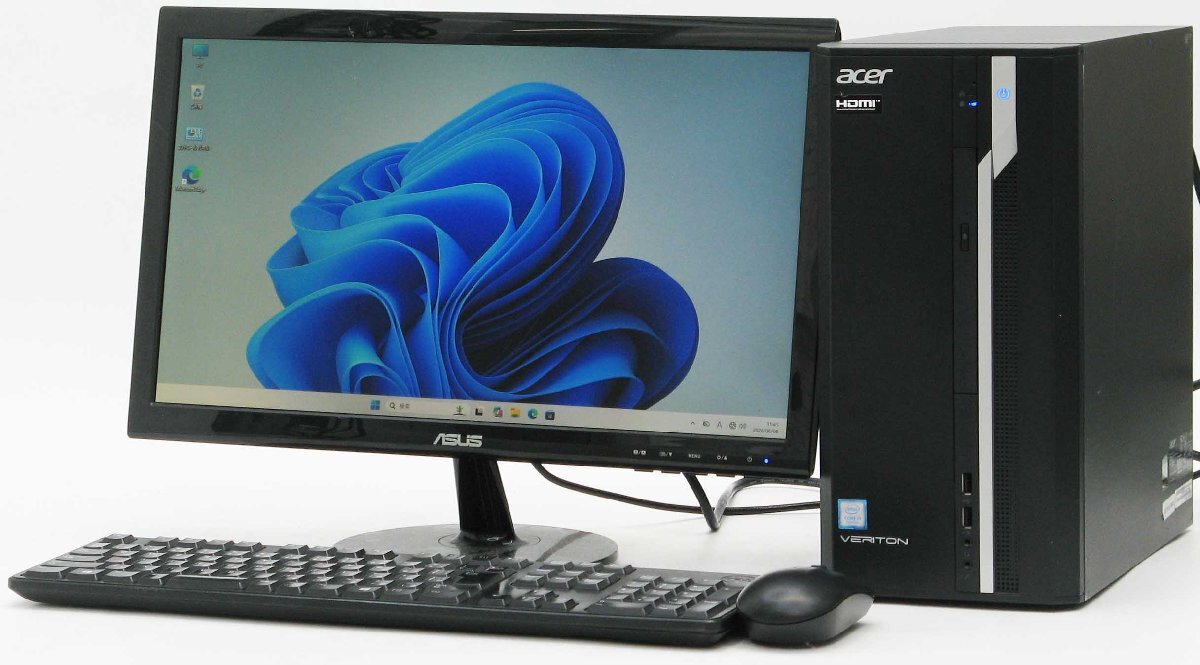 Veriton VES2710G-F34FL6 Core i3 ��7���� 20W�t���Z�b�g Windows 11 ���� �f�X�N�g�b�v