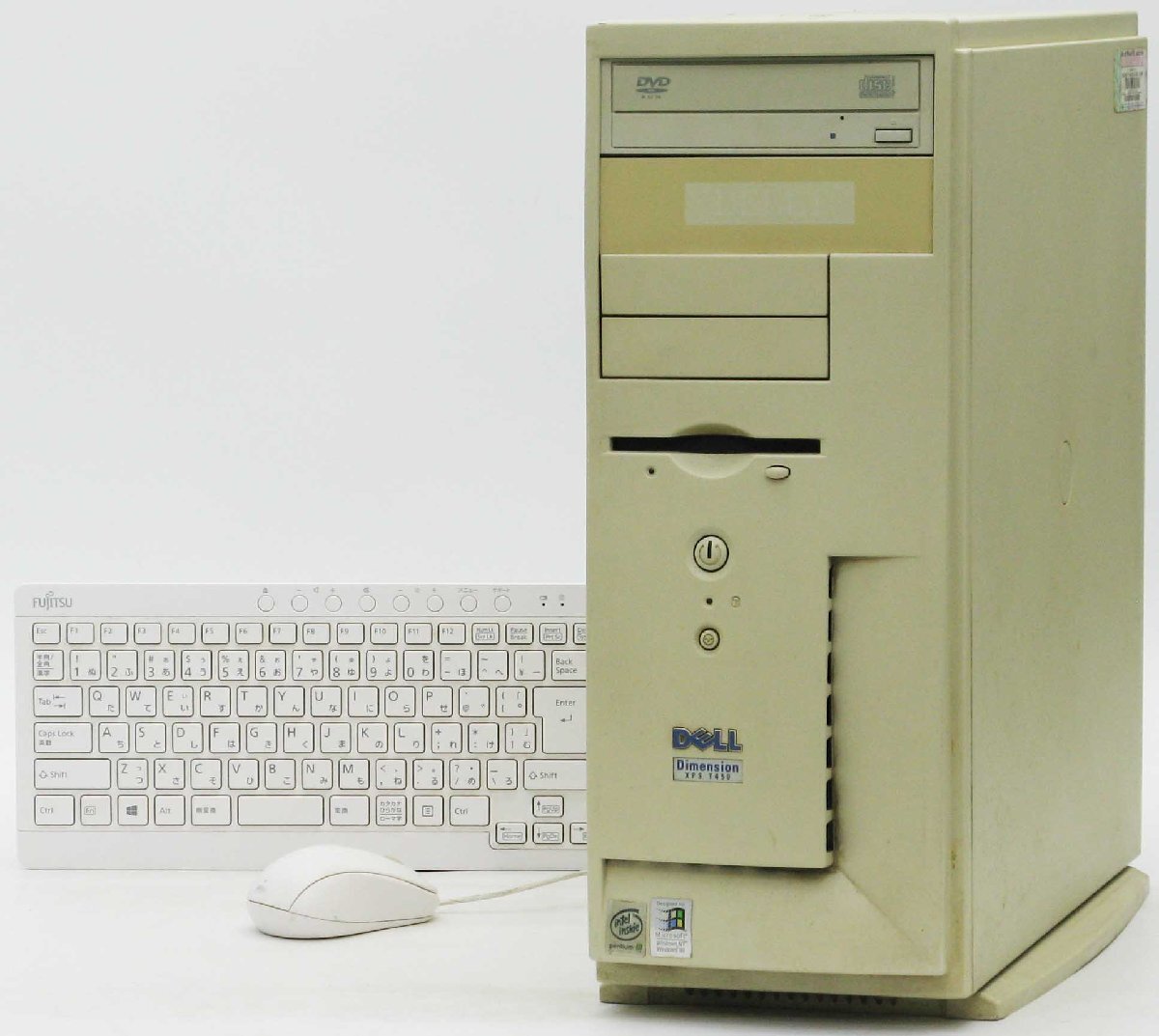 Dimension XPS T450-P450 Pentium3 RIVA TNT Windows 98SE 中古 デスクトップ パソコン