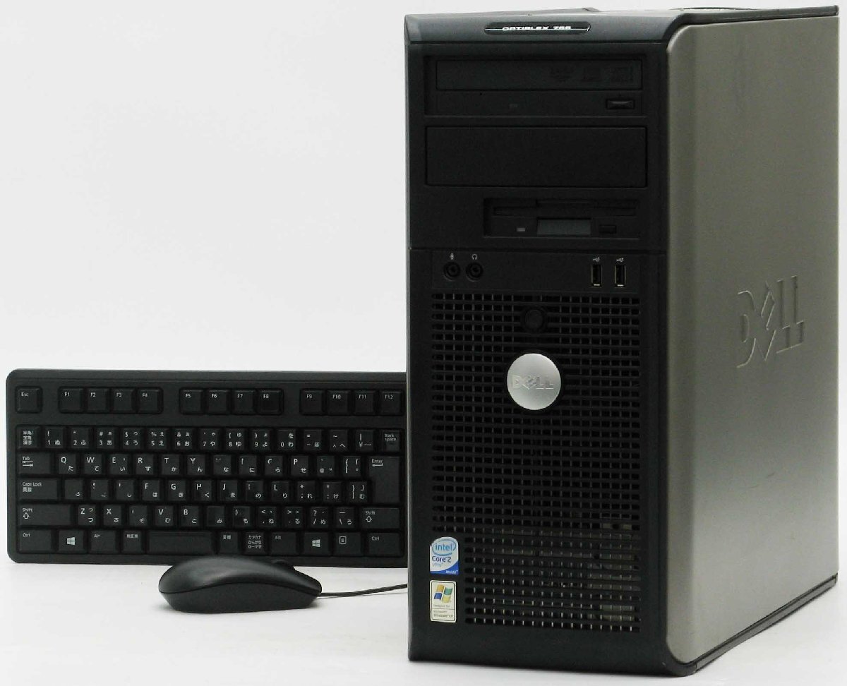 Optiplex 755-E6550MT Core2Duo Windows XP ���� �f�X�N�g�b�v �p�\�R��