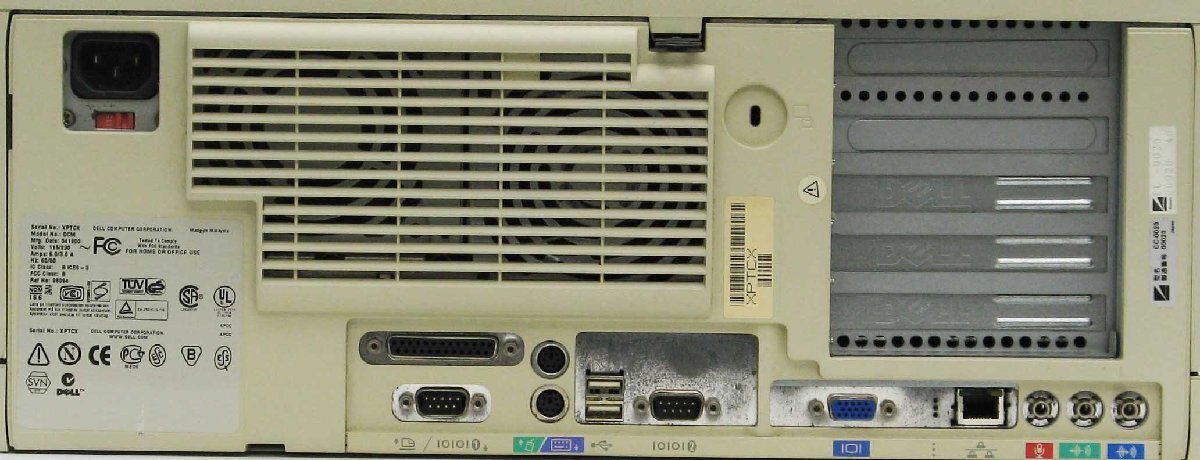 OptiPlex GX1-P500 Pentium3 ISAバス搭載 Windows 98SE 中古 デスクトップ パソコン