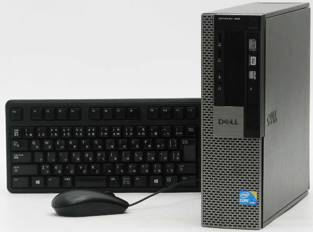 Optiplex 980-870SF Corei7 リカバリーディスク付き Windows XP 中古 デスクトップ パソコン