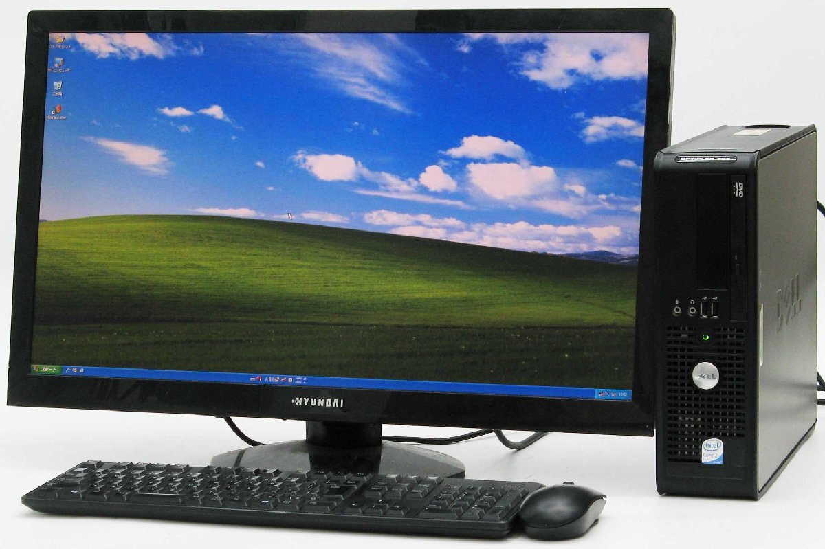 Optiplex 755-E6550SF Core2Duo DVDROM 27�t���Z�b�g Windows XP ���� �f�X�N�g�b�v �p�\�R��