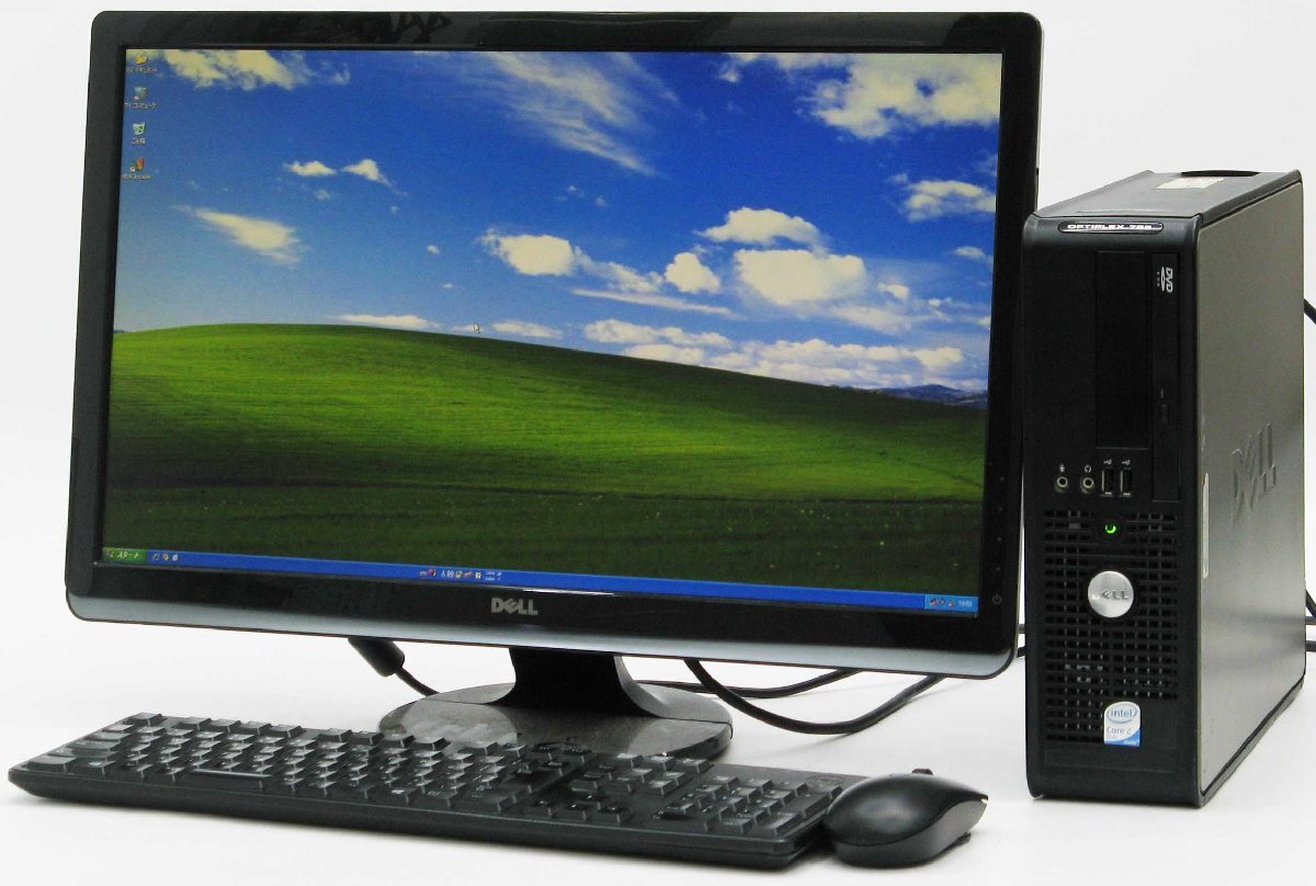 Optiplex 755-E6550SF Core2Duo 24�t���Z�b�g Windows XP ���� �f�X�N�g�b�v �p�\�R��