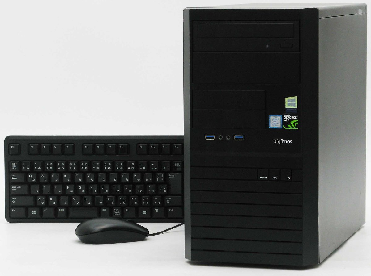 raytrek-V MX Core i7 ��8���� Geforce GTX 1050 Windows 11 ���� �Q�[�~���O�f�X�N�g�b�v
