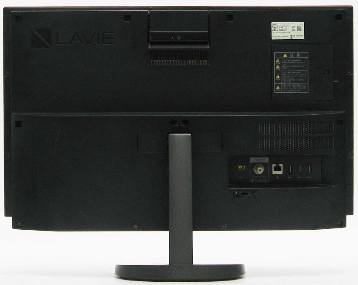 LaVie PC-DA770HAR Webカメラ Corei7 23.8液晶一体型 Windows 11 中古 デスクトップ パソコン