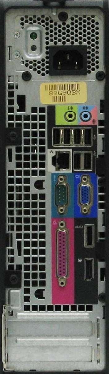 Optiplex 780-E7500SF OSリカバリーディスク付 20液晶セット Windows XP 中古 デスクトップ