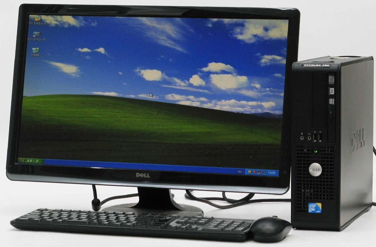 Optiplex 780-E7500SF ���J�o���[�f�B�X�N�t�� 24�t���Z�b�g Windows XP ���� �f�X�N�g�b�v