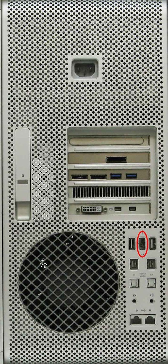 MacPro Server mid 2010���f�� MC915J/A XEON-W3530  OS10.13.6 �T�[�o�[