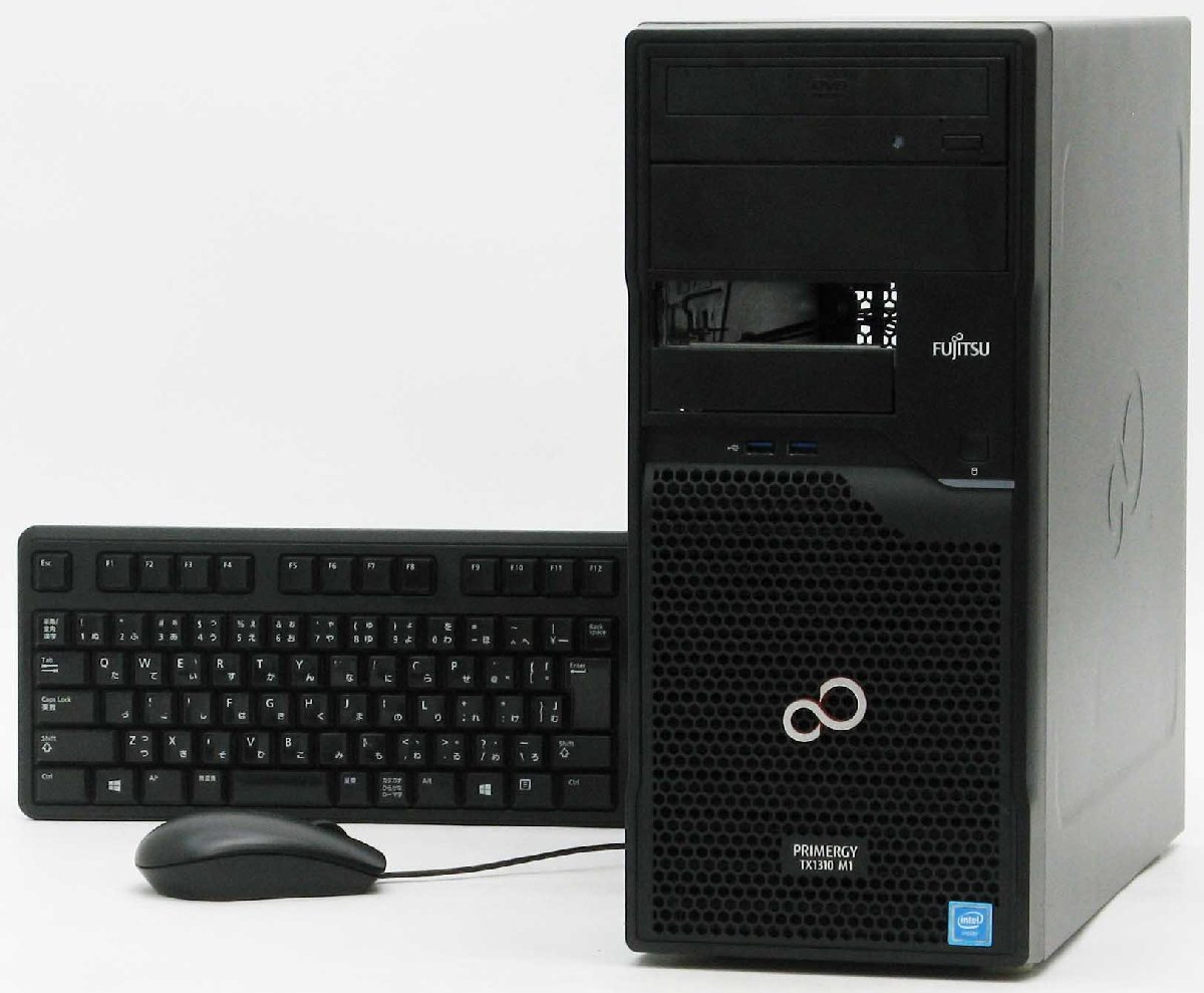 PRIMERGY TX1310 M1 PYT1311ZUX Celeron G1820 RAID�J�[�h���� DVD-ROM �T�[�o�[