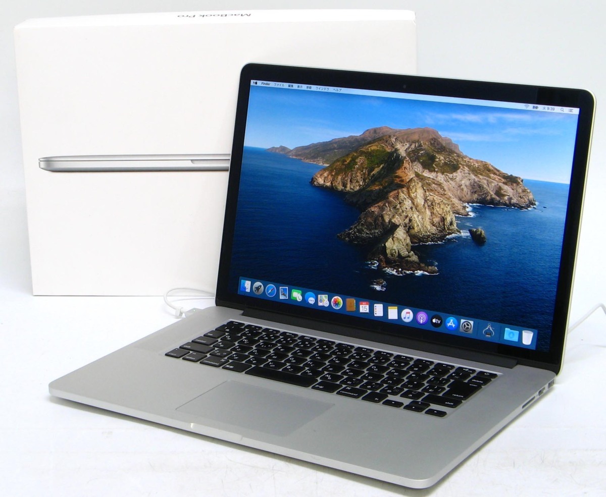 MacBook Pro ME664J/A 15-incｈ　Early 2013  Corei7 MacOS 10.15.7  中古  マックブック