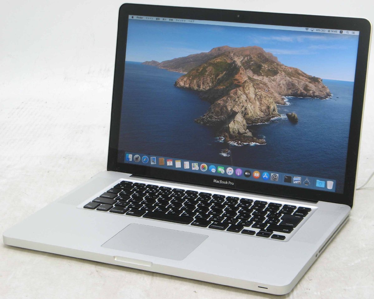 MacBook Pro MD103J/A 15-inch　Mid 2012 Corei7  MacOS10.15.7 中古 マックブック