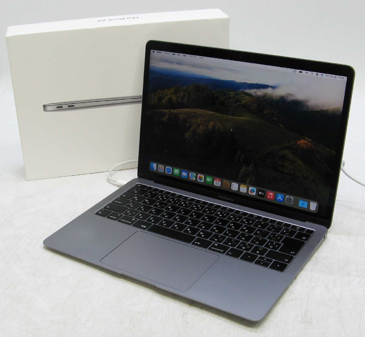 MacBook Air 13inch Retina 2018 MRE82J/A Core i5 MacOS14.7.6 中古 Macintosh マックブック