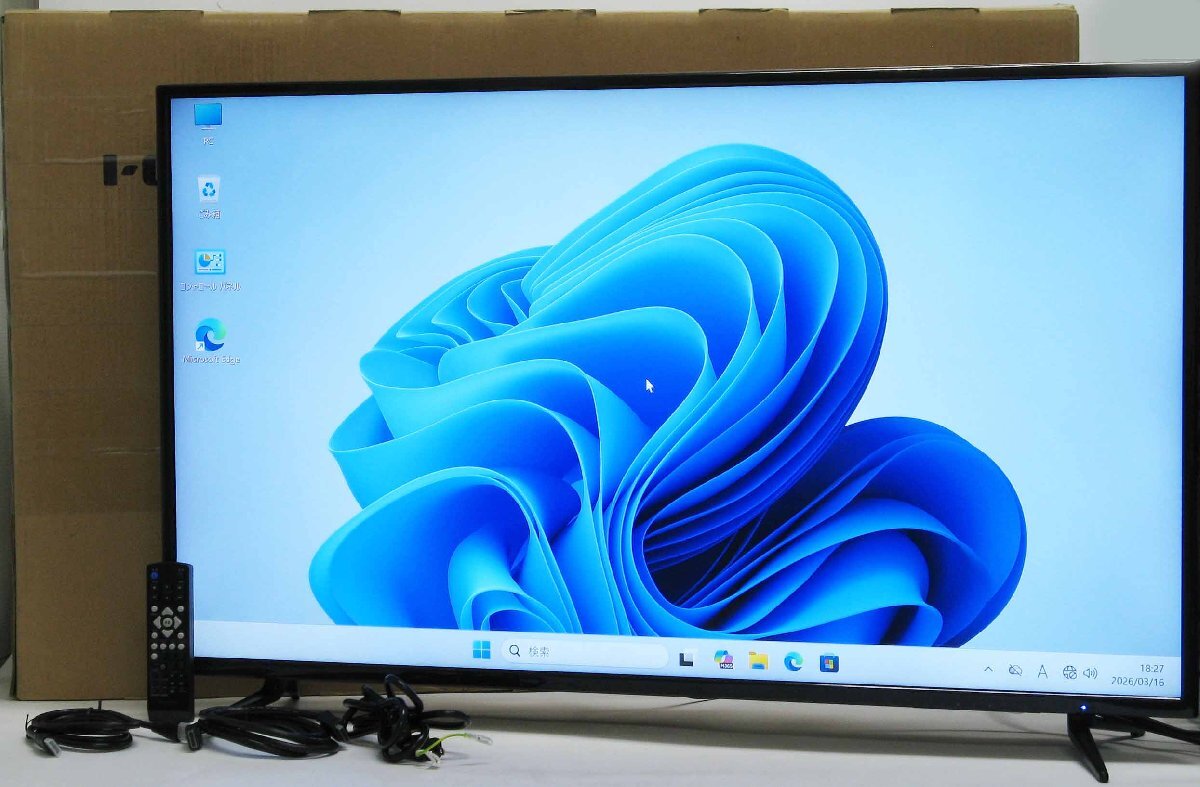 LCD-M4K432X �� �t�����j�^�[ 43�C���` 4K ���� HDMI�Ή� ���𑜓x �P�[�u�� ���� #2