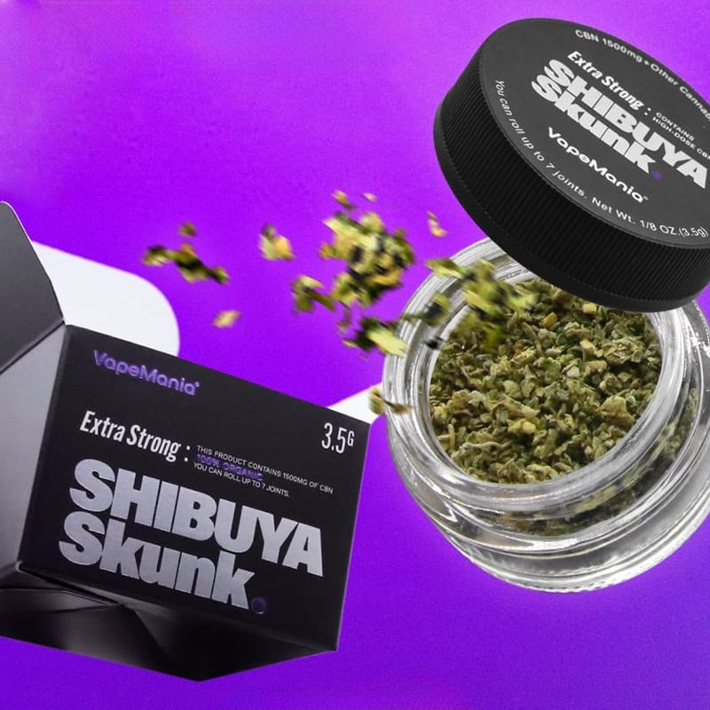 VapeMania CBN ハーブ Extra Strong