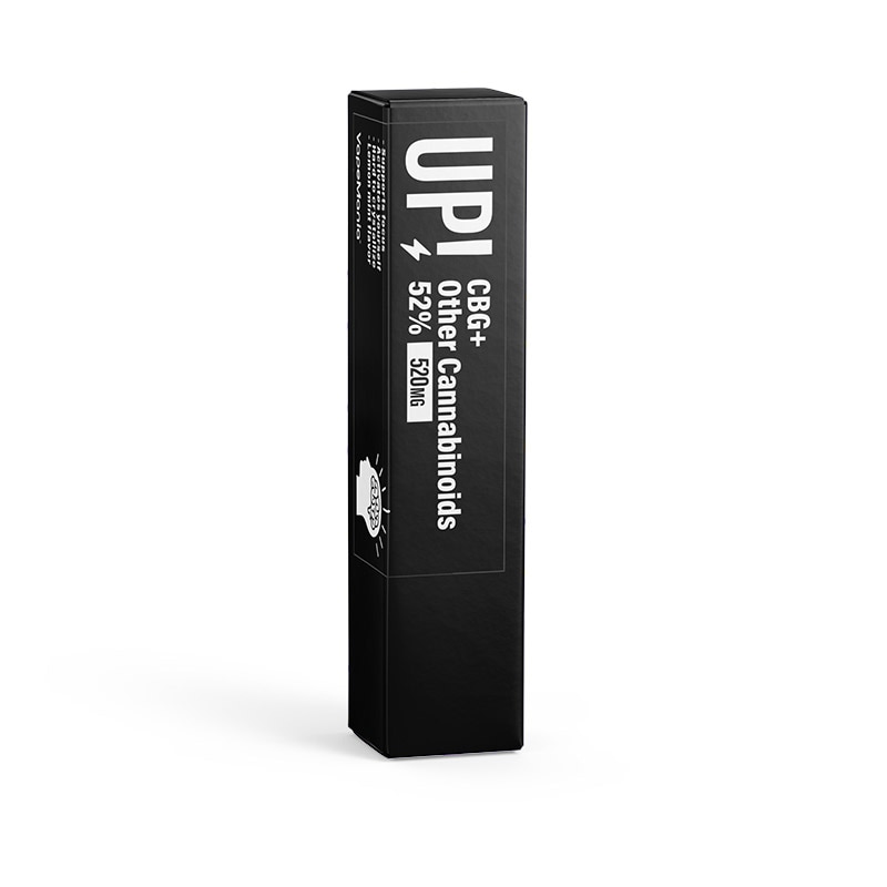 VapeMania オリジナル CBGカートリッジ UP! 1ml Total Cannabinoid 