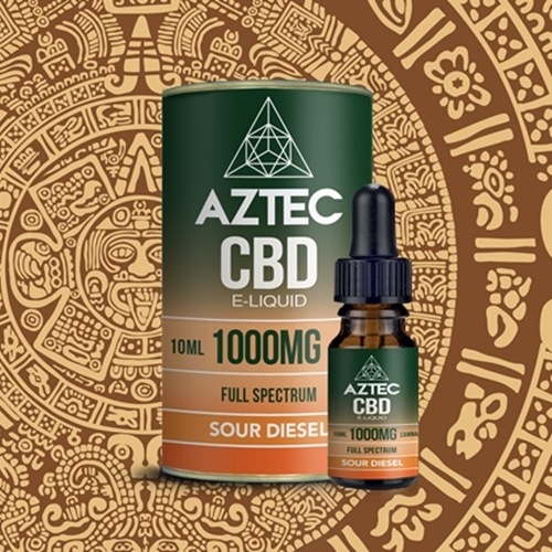 AZTEC (アステカ) E-LIQUID FULL SPECTRUM CBD 10％ (1000mg) 10ml