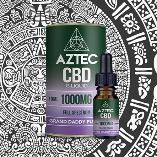 AZTEC (アステカ) E-LIQUID FULL SPECTRUM CBD 10％ (1000mg) 10ml