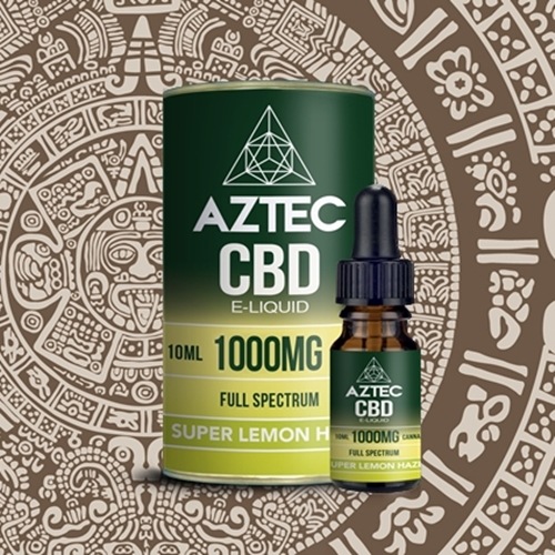 AZTEC (アステカ) E-LIQUID FULL SPECTRUM CBD 10％ (1000mg) 10ml