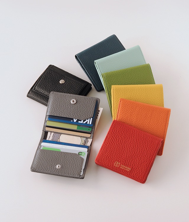 二つ折り財布(レッド） | 二つ折り財布 | YOSHINA