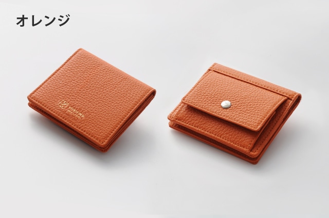 二つ折り財布(オレンジ） | 二つ折り財布 | YOSHINA