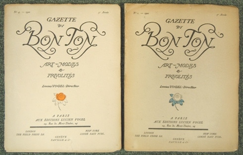 ǥեåȡǥ塦ܥ󡦥ȥGazette du Bon Ton