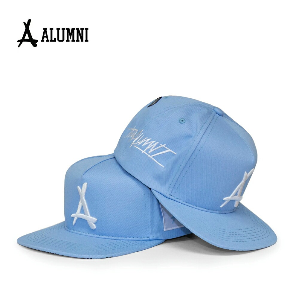 ALUMNI CLOTHING アルムナイクロージング AOP SNAPBACK CAROLINA BLUE メンズ インポート KID INK  スナップ バック キャップ | すべての商品 | ABLAZE-K