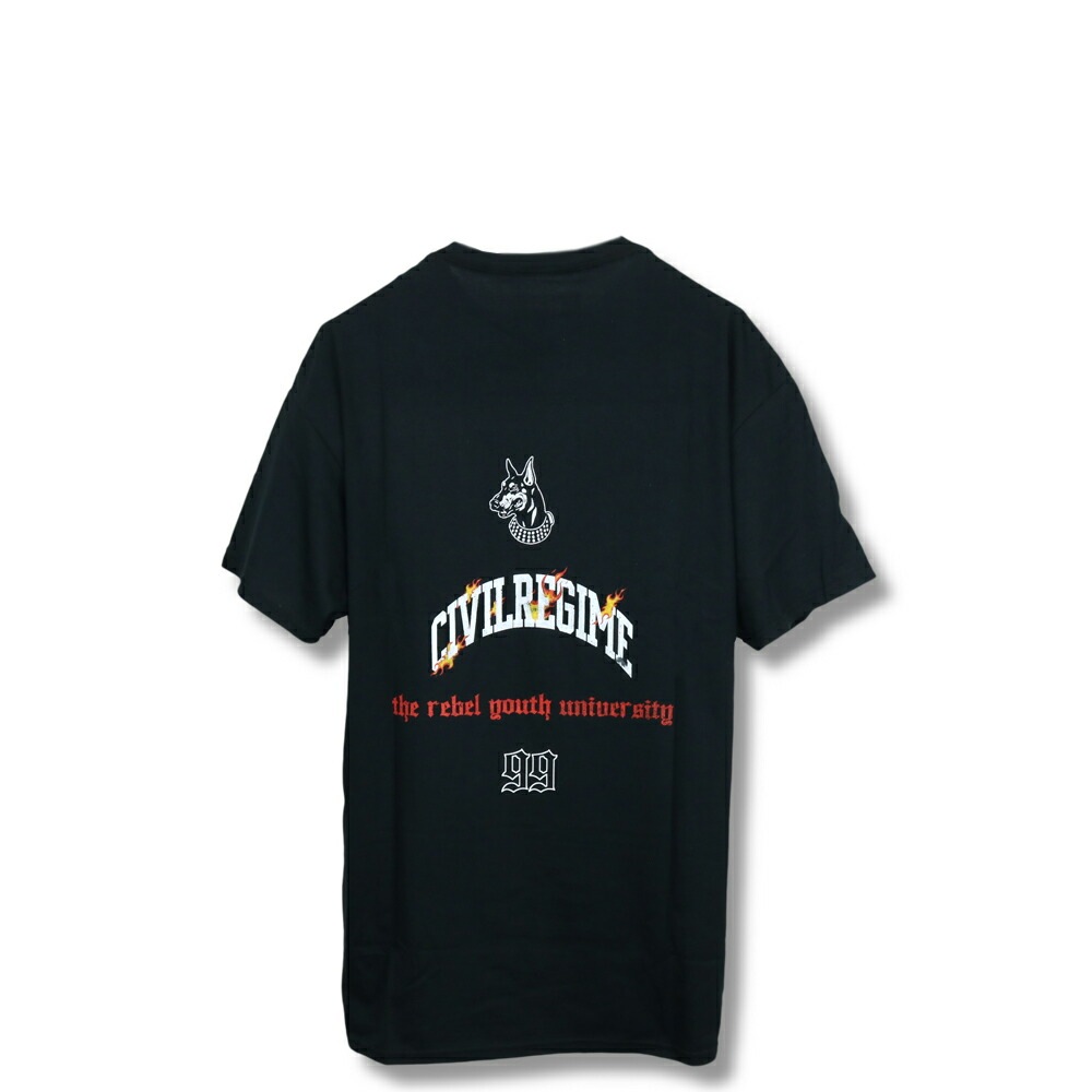 Civil Regime シビル・レジーム R.Y.U TEE BLACK Tシャツ | すべての