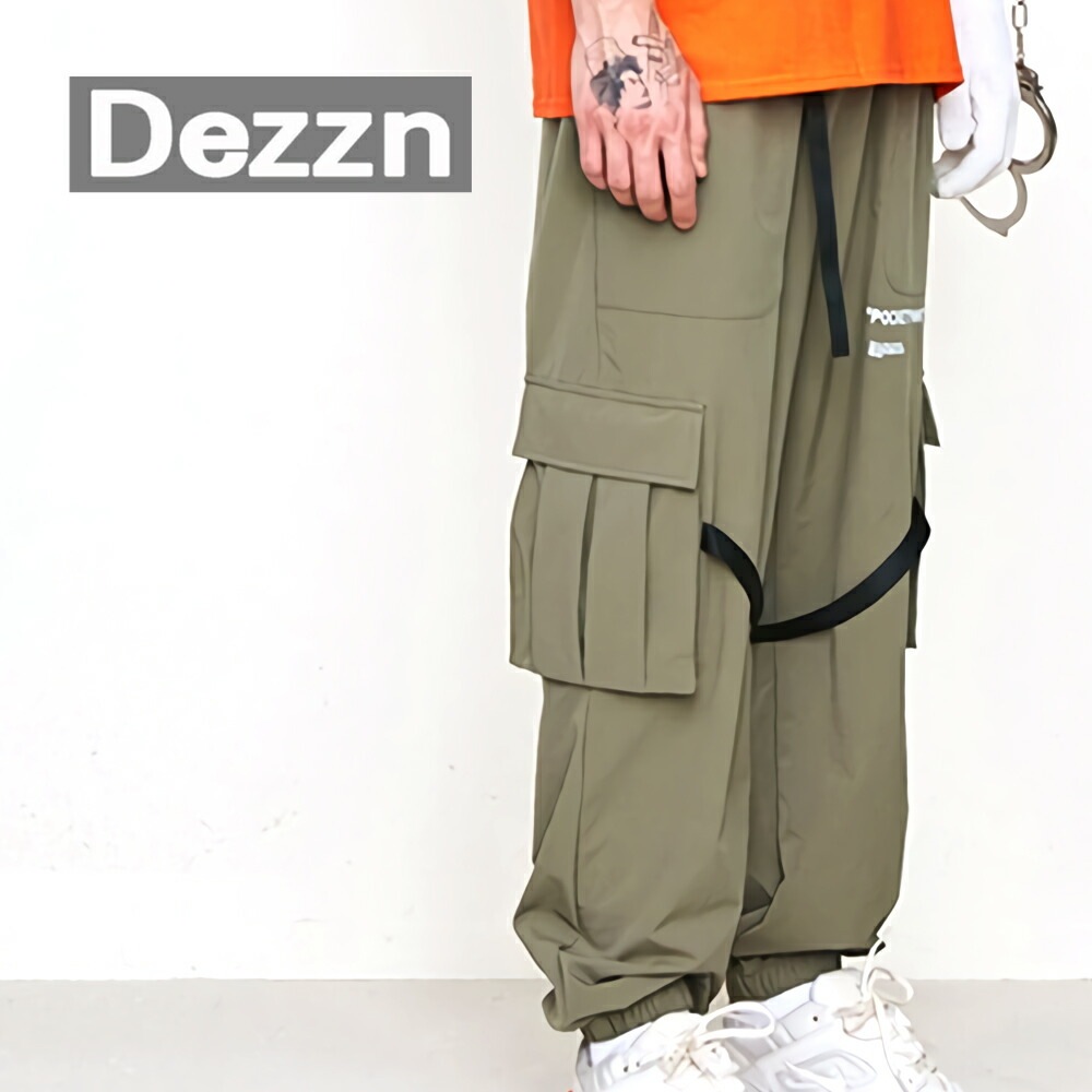 DEZZN ディズーン POCKETPANTS TRACK PANTS KHAKI カーゴパンツ | すべての商品 | ABLAZE-K