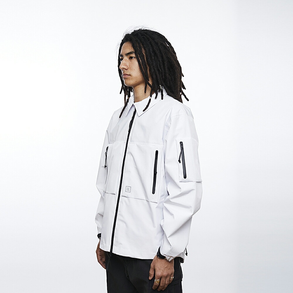 Liberaiders リベレイダース LR 3LAYER JACKET WHITE 3レイヤーコーチ