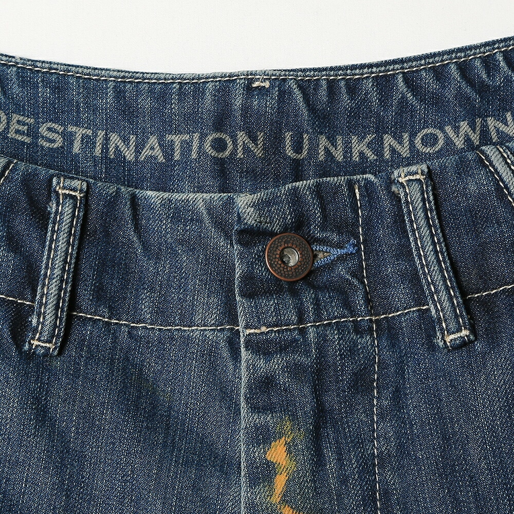 Liberaiders リベレイダース LIBERAIDERS DENIM PAINTER SARROUEL PANTS 76702 サルエルペインター パンツ DARK BLUE | すべての商品 | ABLAZE-K