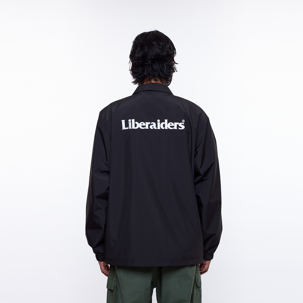 Liberaiders リベレイダース OG EMBROIDERY COACH JACKET コーチジャケット BLACK | すべての商品 |  ABLAZE-K