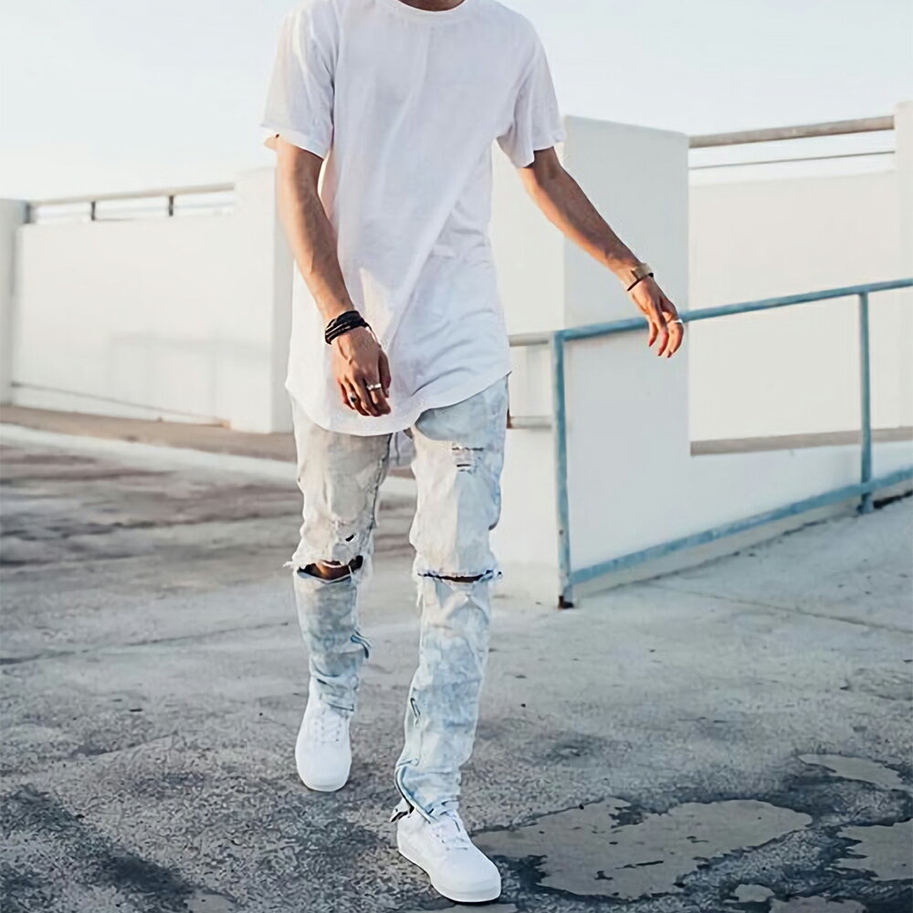 mnml ミニマル M55 STRETCH DENIM Blue トレンド ストレッチ デニム