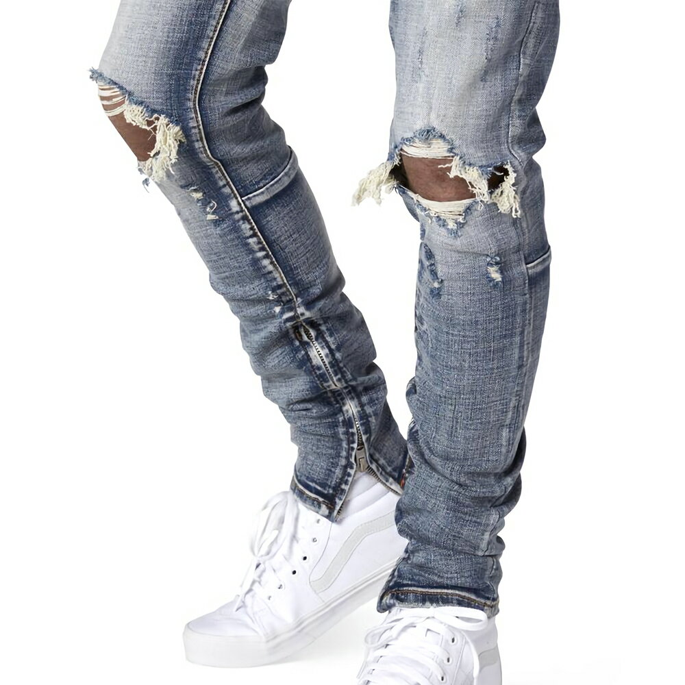 mnml ミニマル M1 STRETCH DENIM Blue トレンド ストレッチ デニム