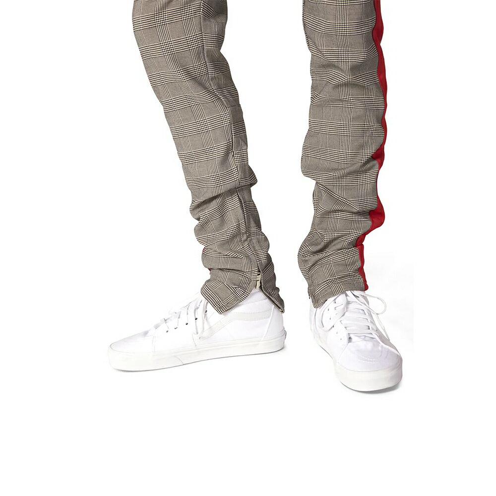 mnml ミニマル GRANDPA TRACK PANTS GREY/RED トレンド トラックパンツ