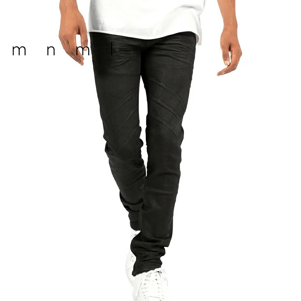 mnml ミニマル M44 STRETCH DENIM BLACK ストレッチ デニム パンツ