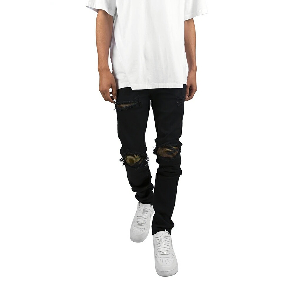 mnml ミニマル X204 STRETCH DENIM BLACK ストレッチ デニム パンツ