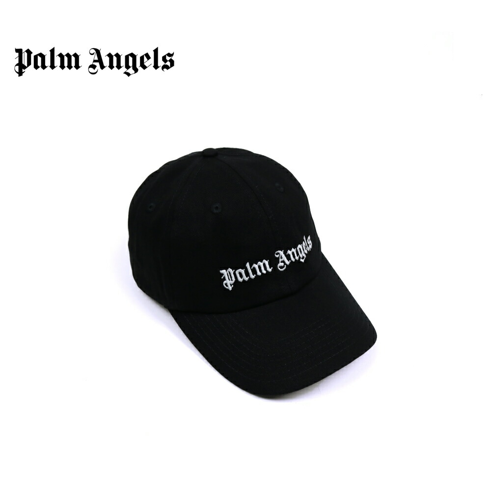 PALM ANGELS パーム エンジェルス PALM ANGELS CLASSIC LOGO CAP PMLB003R21FAB002 BLACK  ストラップバック キャップ | すべての商品 | ABLAZE-K