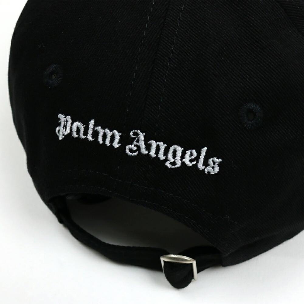 PALM ANGELS パーム エンジェルス PALM ANGELS CLASSIC LOGO CAP PMLB003R21FAB002 BLACK  ストラップバック キャップ | すべての商品 | ABLAZE-K