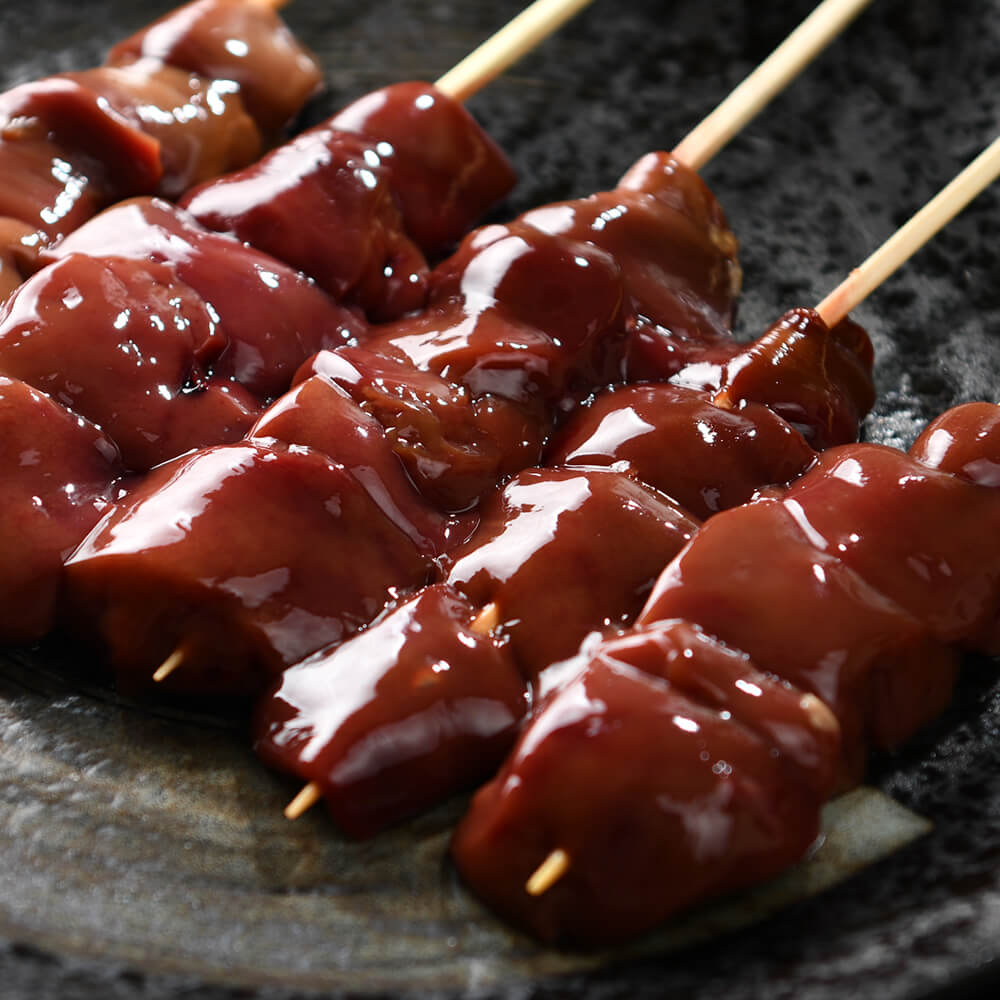 焼き鳥部位紹介 レバー 肝 焼き鳥一筋30年焼き鳥専門店 大黒堂