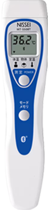 非接触体温計 サーモフレーズ MT-550BT